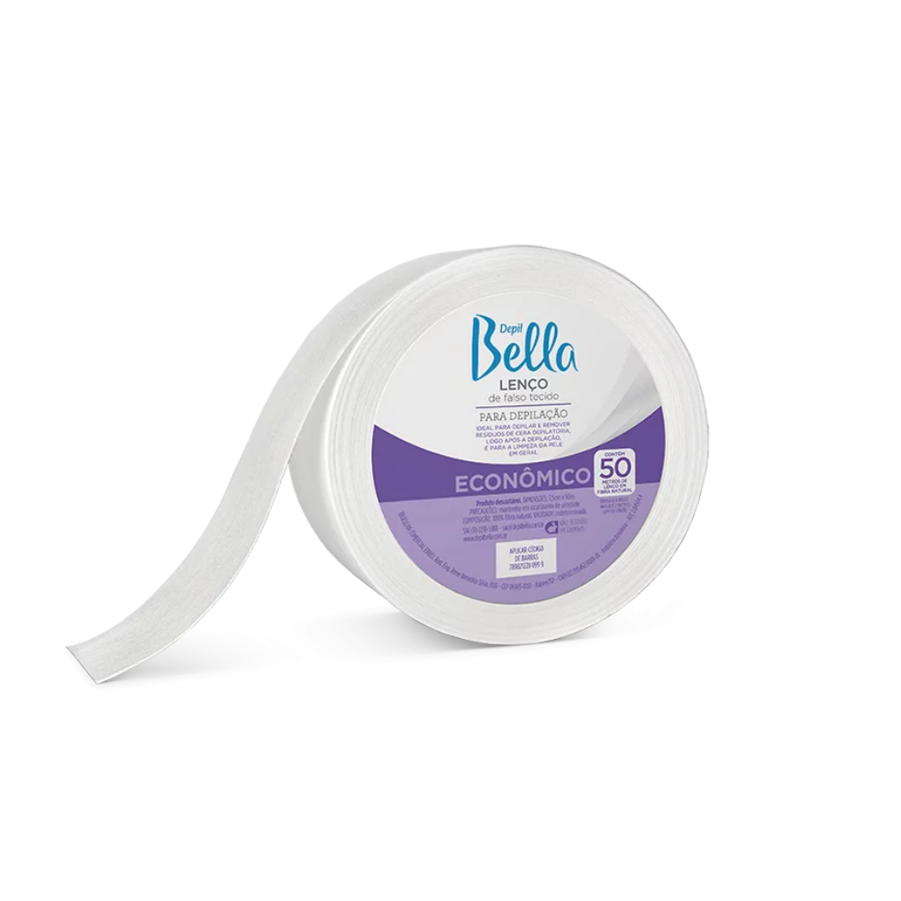 Lenço Perlon Para Depilação Depil Bella