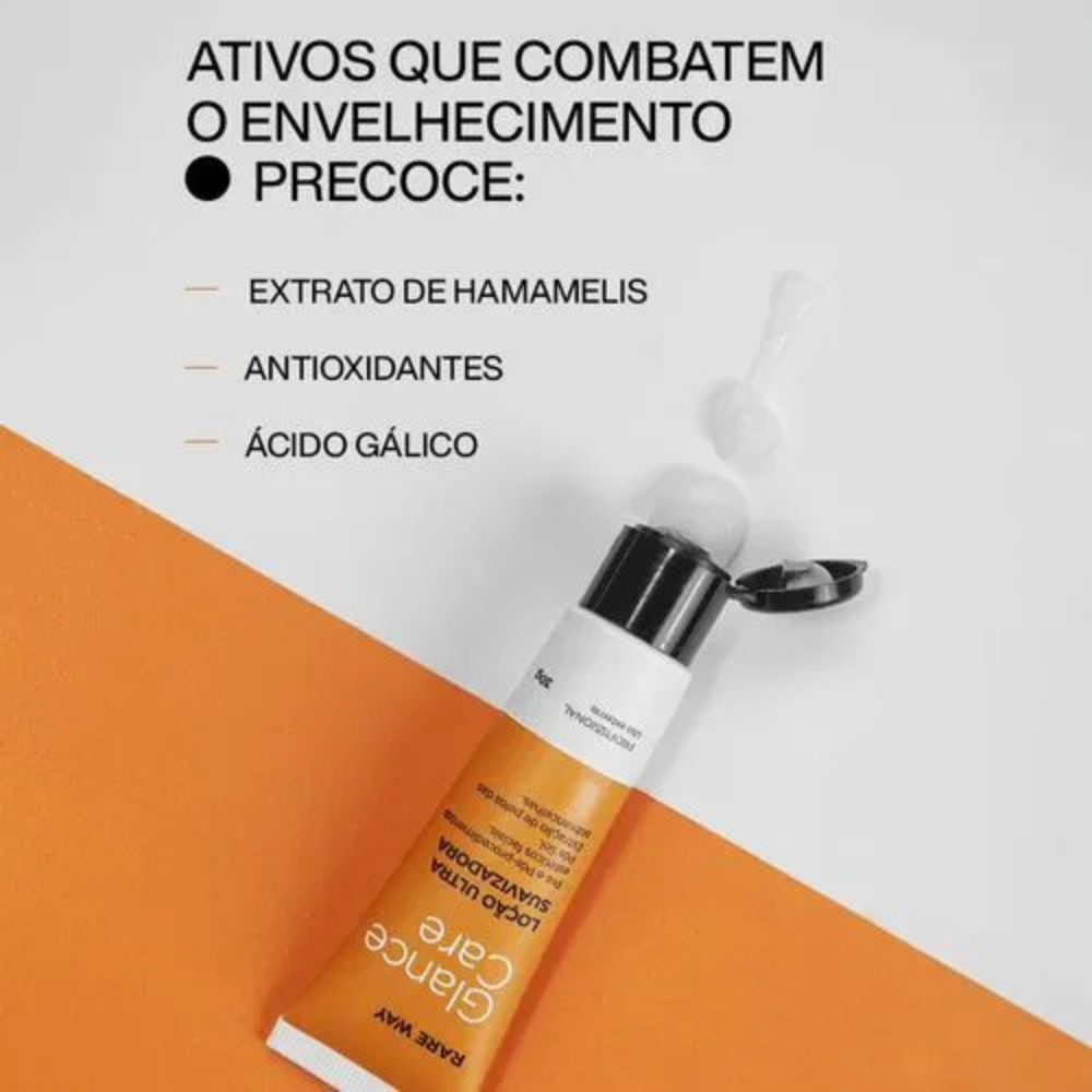 Loção Ultra Suavizadora Glance Care Rare Way 30g