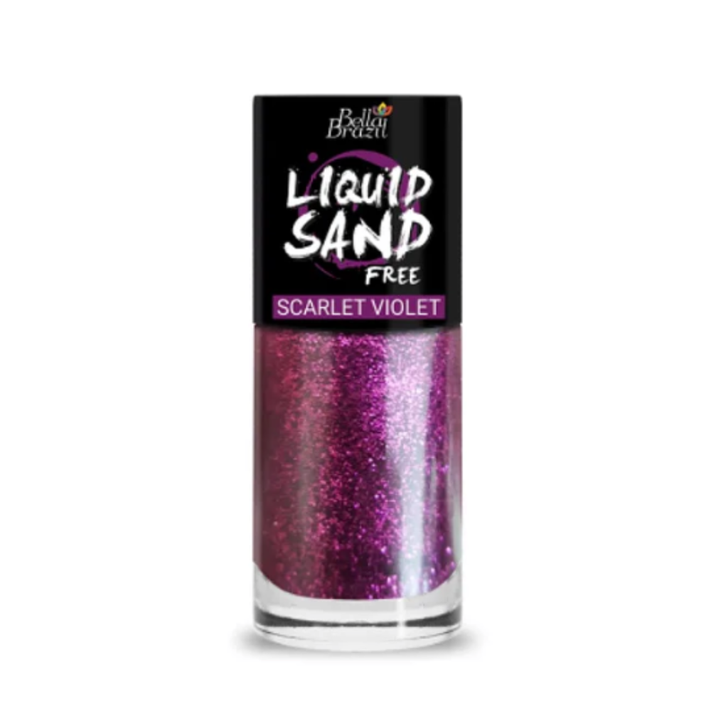 Esmalte Bella Brazil Liquid Sand 1310 Scarlet Violet 9ml