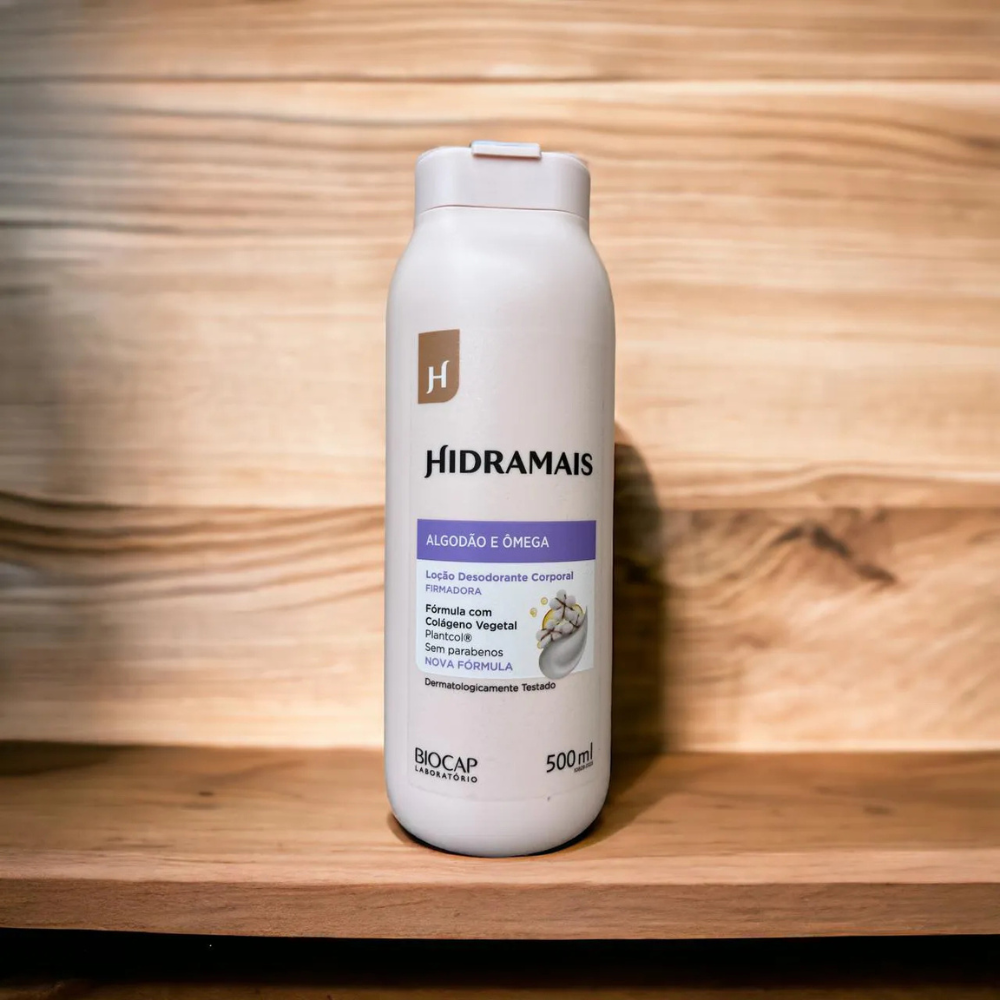 Loção Desodorante Corporal Algodão E Ômega Hidramais 500ml