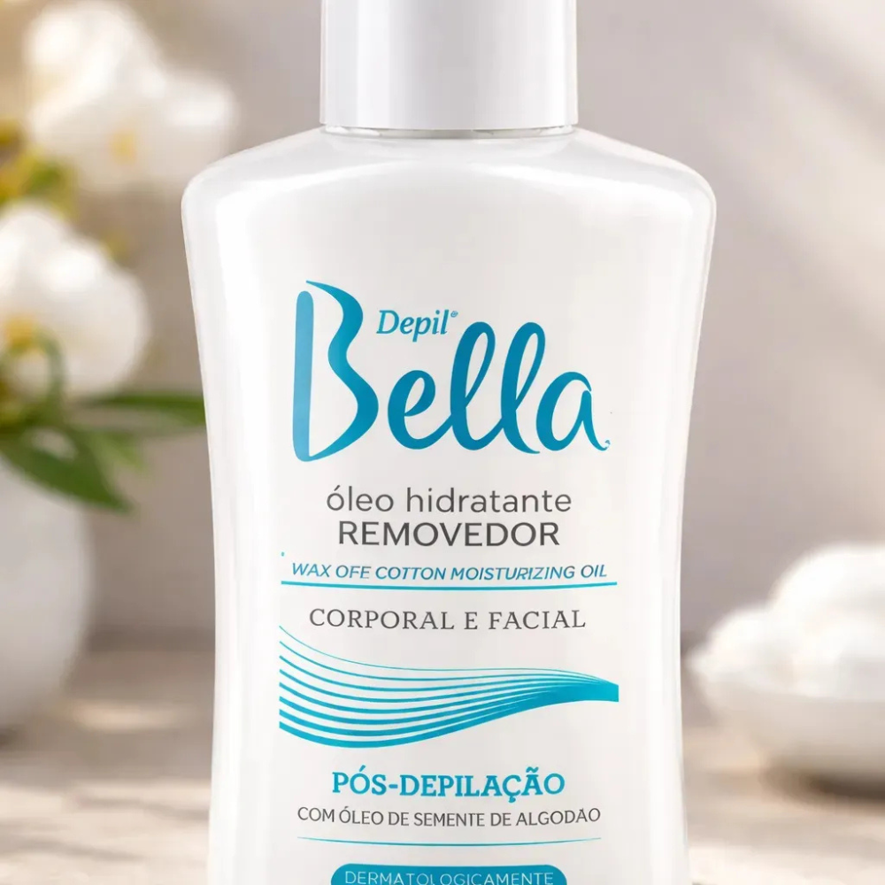 Óleo Removedor Algodão Depil Bella 500ml