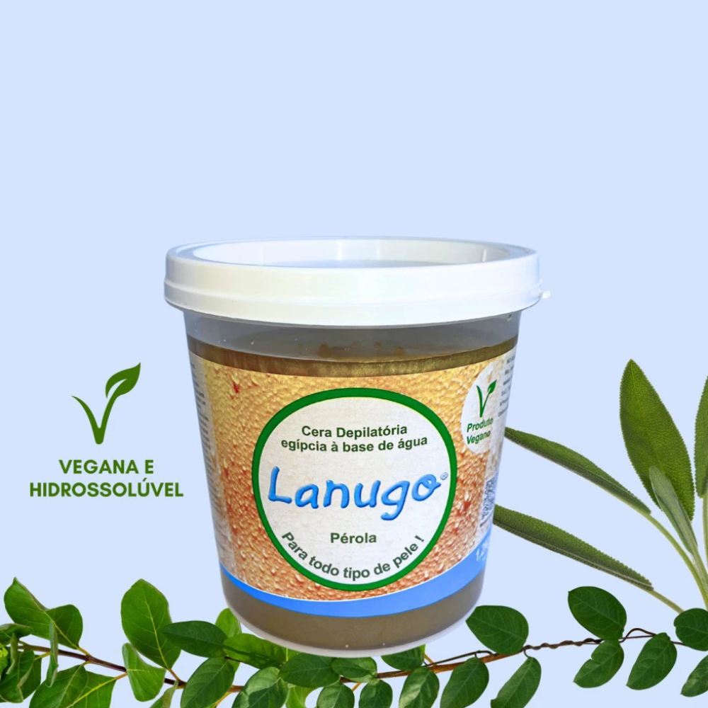 Cera Depilatória Pérola Vegana Lanugo 1,2kg