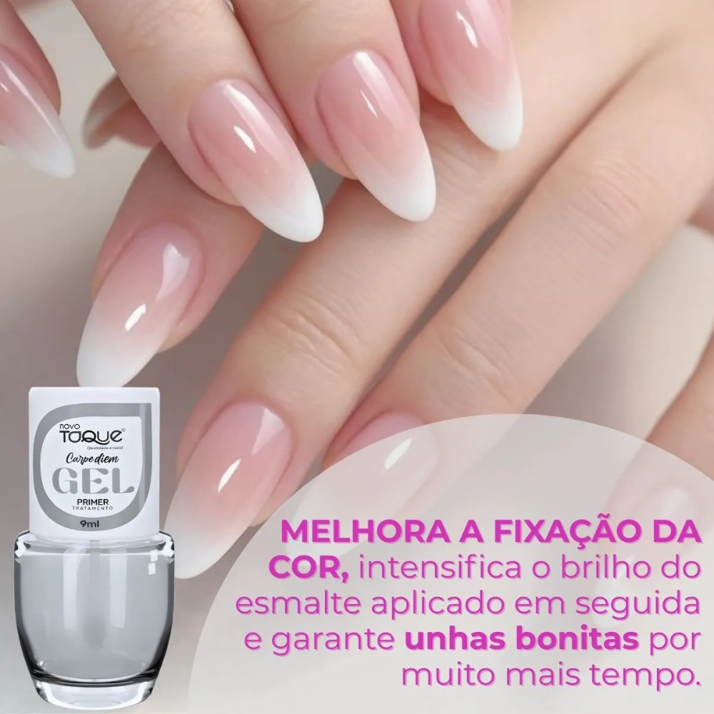 Primer Novo Toque Efeito Gel Transparente 9ml