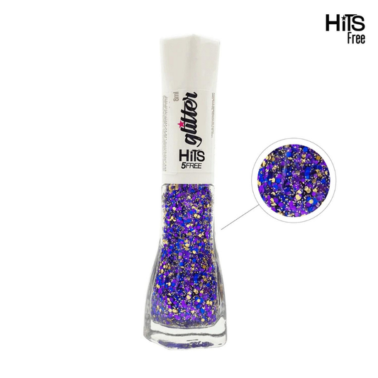 Esmalte Hits Glitter Paris 8ml