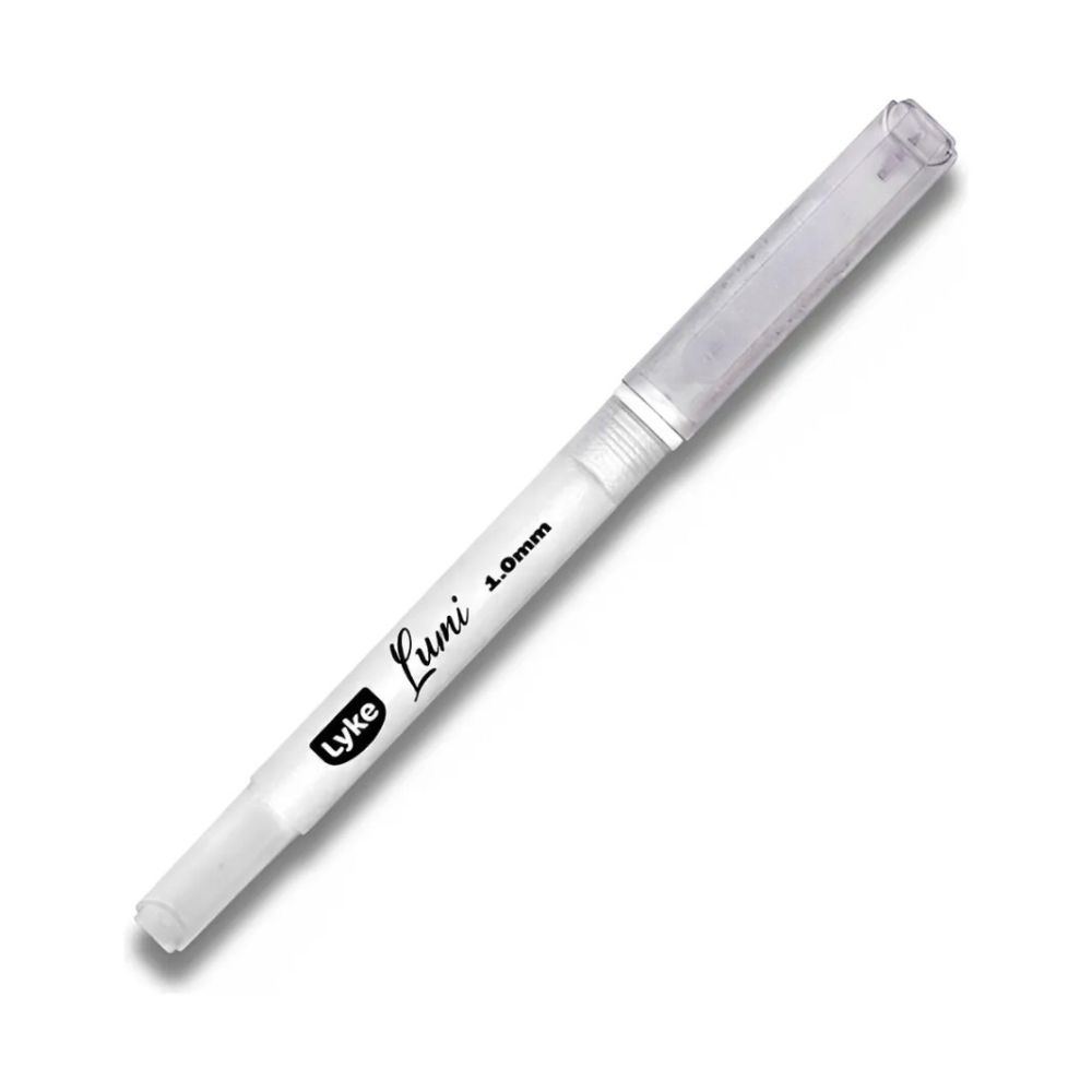 Caneta Esferográfica Gel Ponta 1mm Lyke Lumi