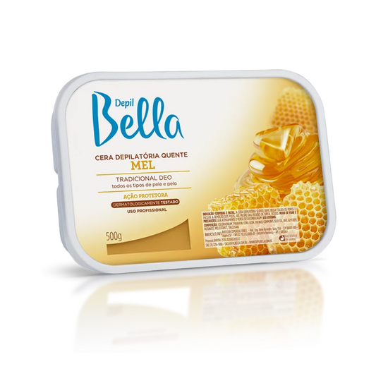 Cera Quente Em Barra Mel Deo Depil Bella 500g