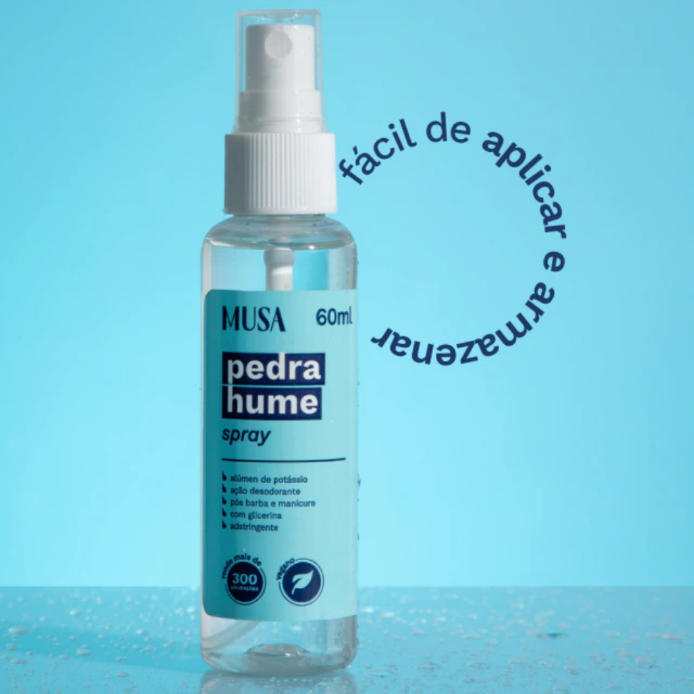 Pedra Hume Spray Musa 60ml