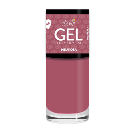 Esmalte Bella Brazil Efeito Gel Cremoso 863 Meu Rosa