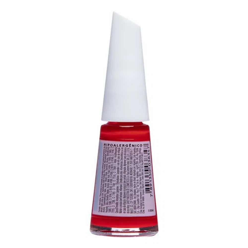 Esmalte Risqué Cremoso Vermelho Felicidade 8ml