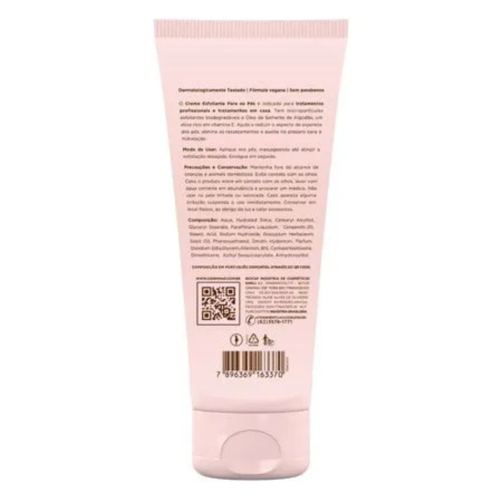 Creme Esfoliante Para Pés Hidramais 200g