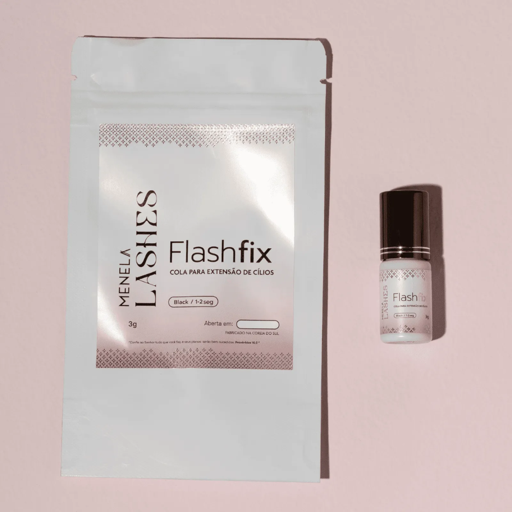 Flash Fix Cola Para Cílios Menela Lashes 3g