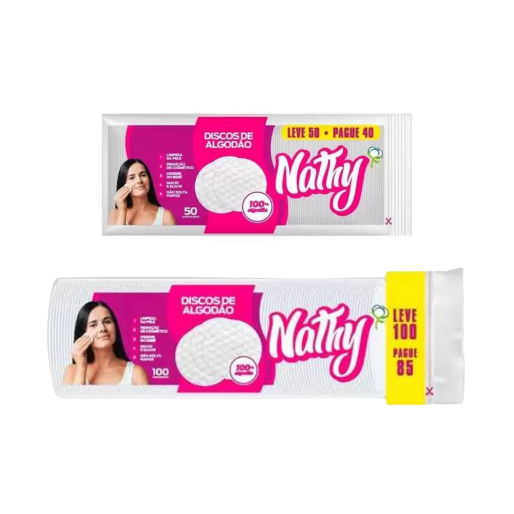 Algodão Em Disco Nathy