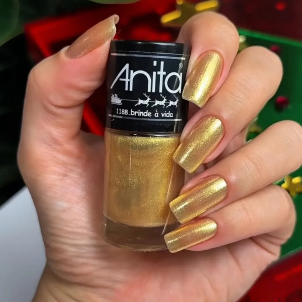 Esmalte Anita Tempo De Celebrar Brinde Á Vida 10ml