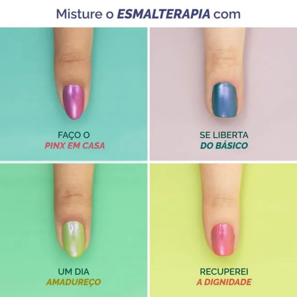 Esmalte Risqué Manicores Cintilante Esmalterapia 8ml
