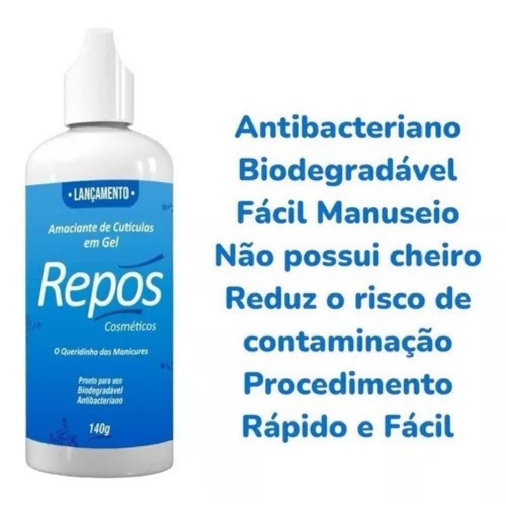 Amaciante De Cutículas Em Gel 140ml Repos