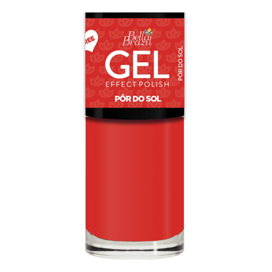 Esmalte Bella Brazil Efeito Gel Cremoso 849 Por Do Sol