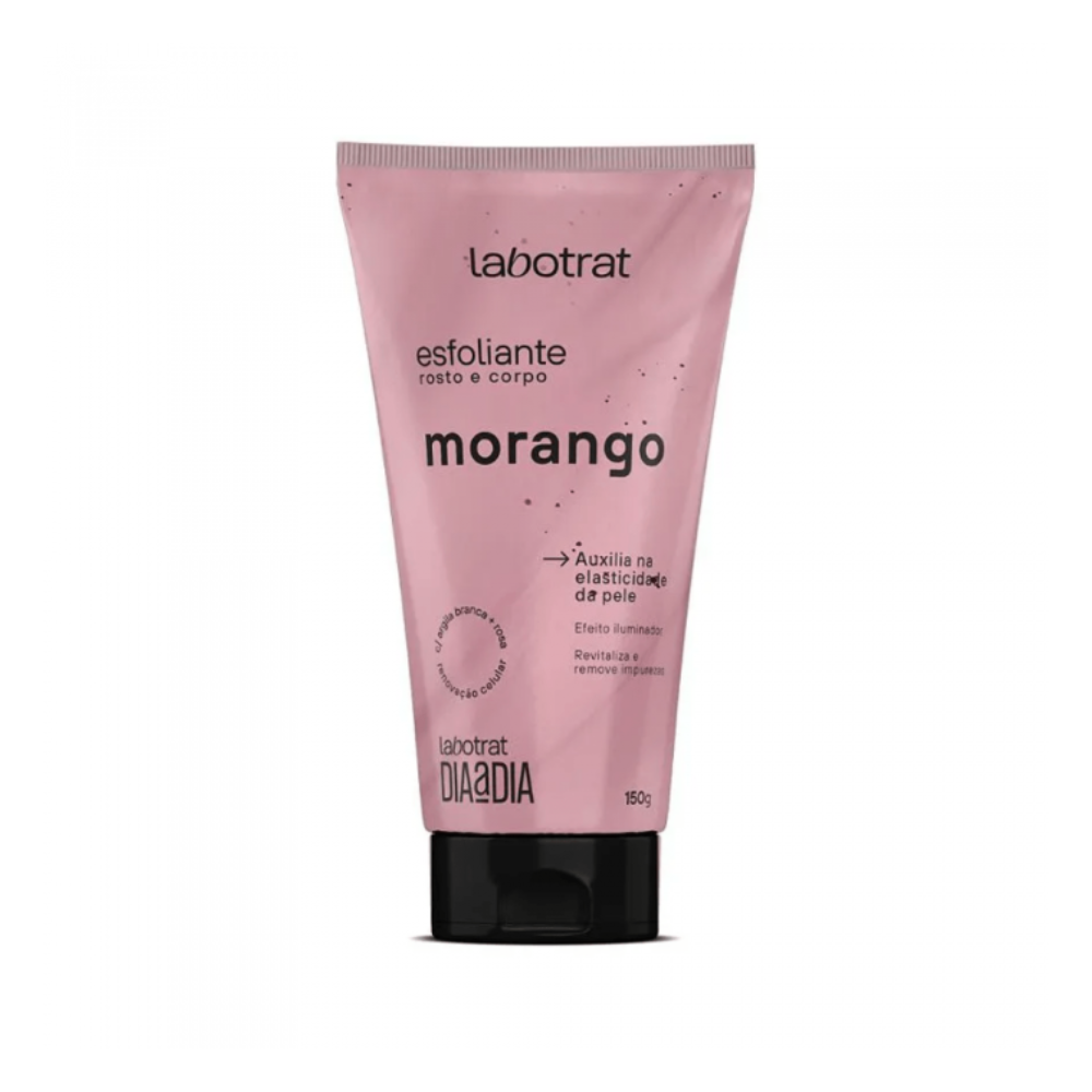 Kit Dia A Dia Labotrat Esfoliante 150g + Hidratante 190ml Morango