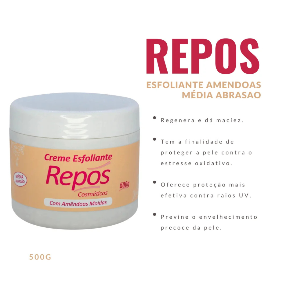 Creme Esfoliante 500g Repos