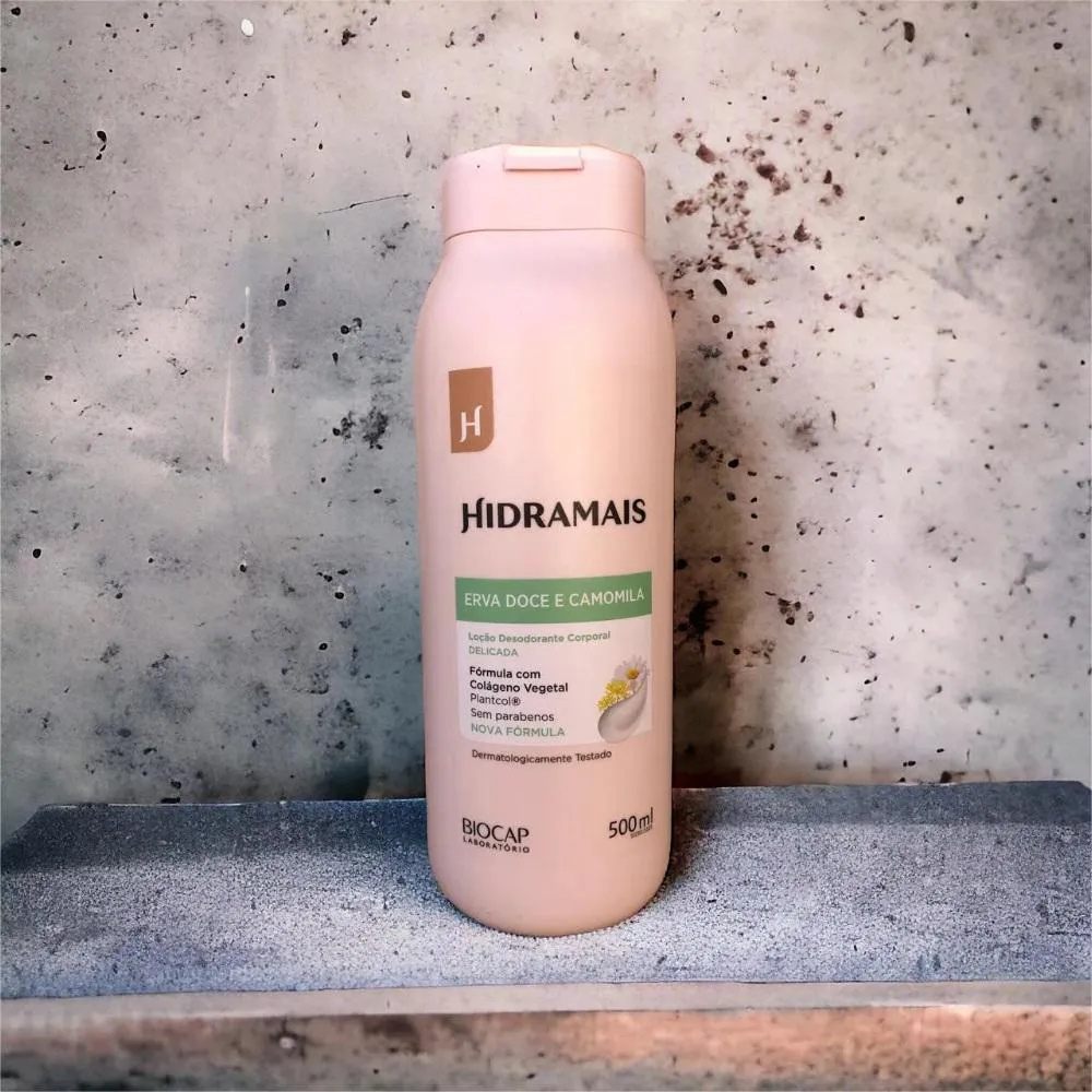 Loção Desodorante Corporal Erva Doce E Camomila Hidramais 500ml