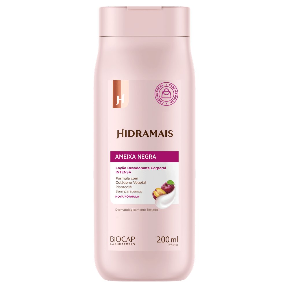 Loção Desodorante Corporal  Ameixa Negra Hidramais 200ml