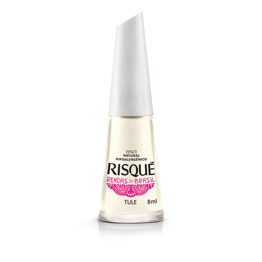 Esmalte Risqué Natural Tule 8ml
