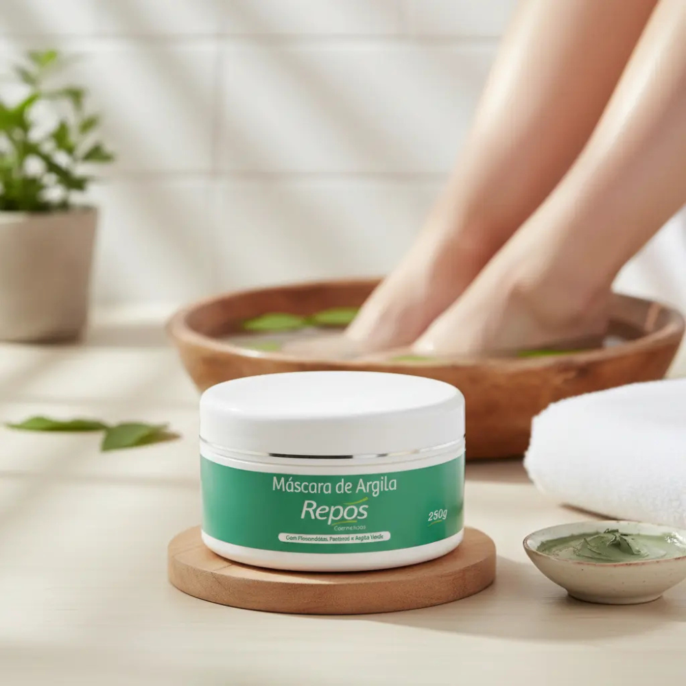 Mascara De Argila Detox Repos 250g