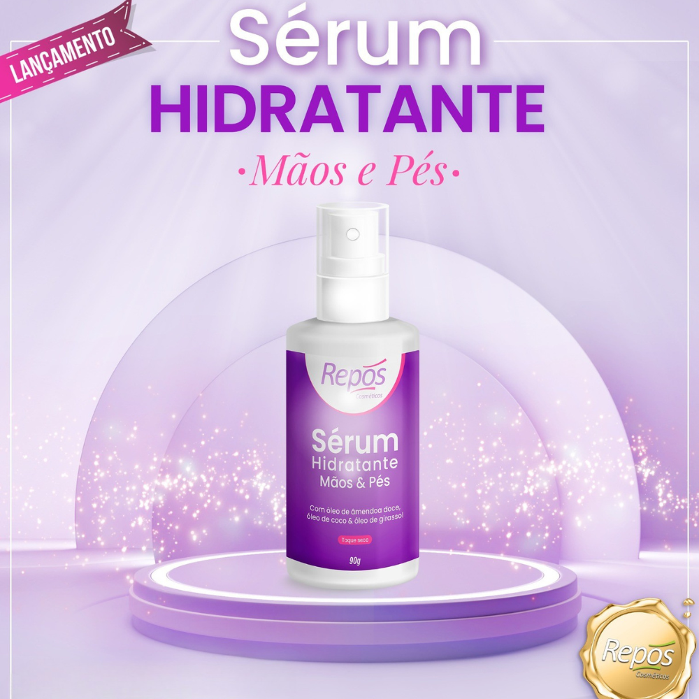 Serúm Hidratante Para Mãos E Pés Repos 90g
