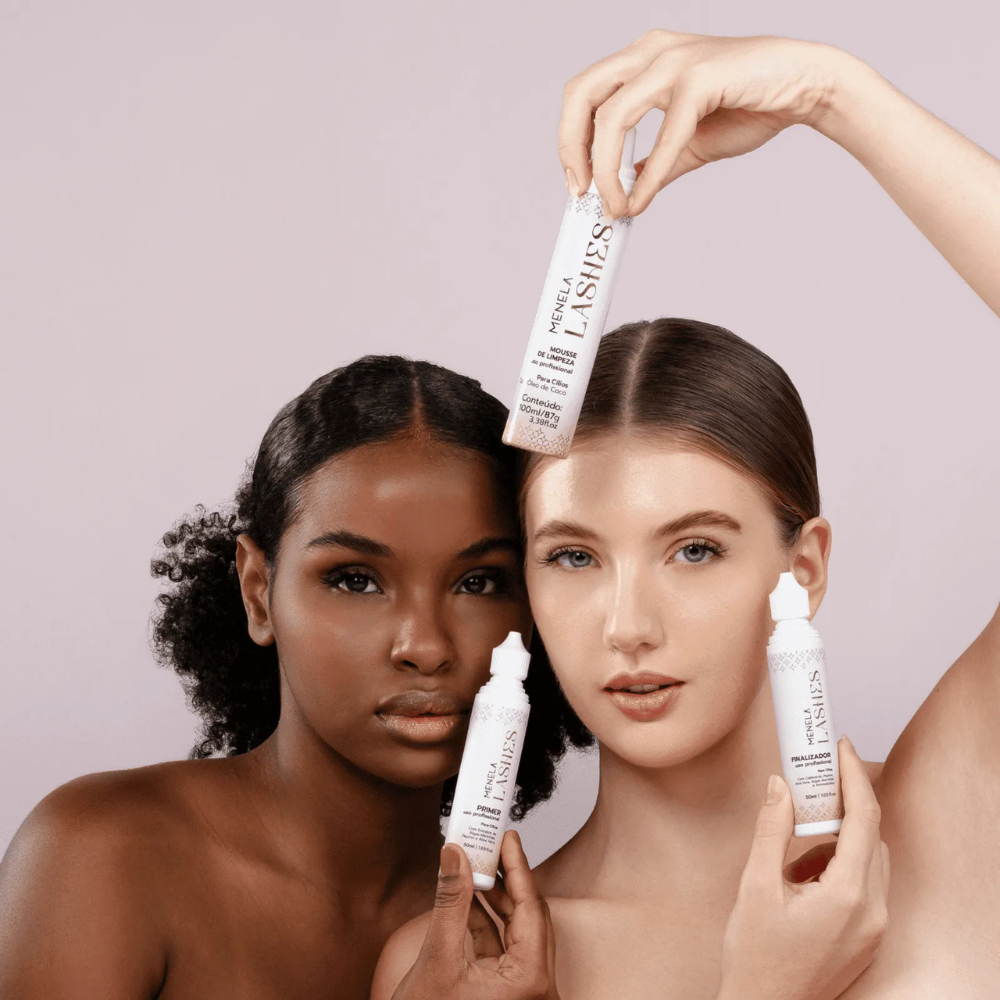 Mousse de Limpeza de Cílios Menela Lashes 100ml