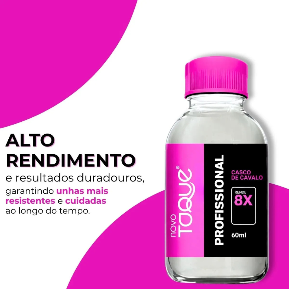 Refil Esmalte Novo Toque Profissional Casco De Cavalo 60ml