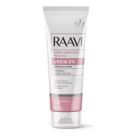 Creme Hidratante Ureia 3% Raavi 100g