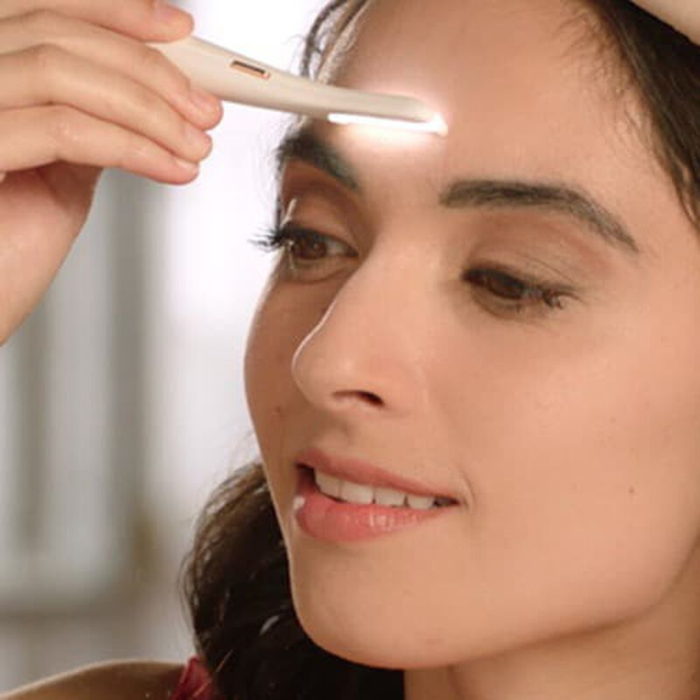 Kit Dermaplane GLO Lighted Facial Exfoliator Flawlbss 7 Unidades