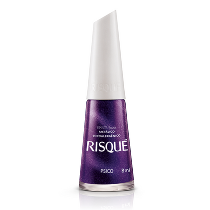 Esmalte Risqué Metálico Psico 8ml - Roxo