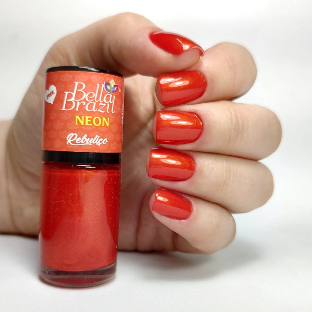 Esmalte Bella Brazil Efeito Gel Cremoso 632 Rebuliço 9ml