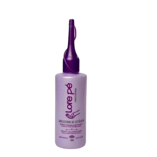 Líquido Amolecedor De Cutículas Lore Pé 80ml