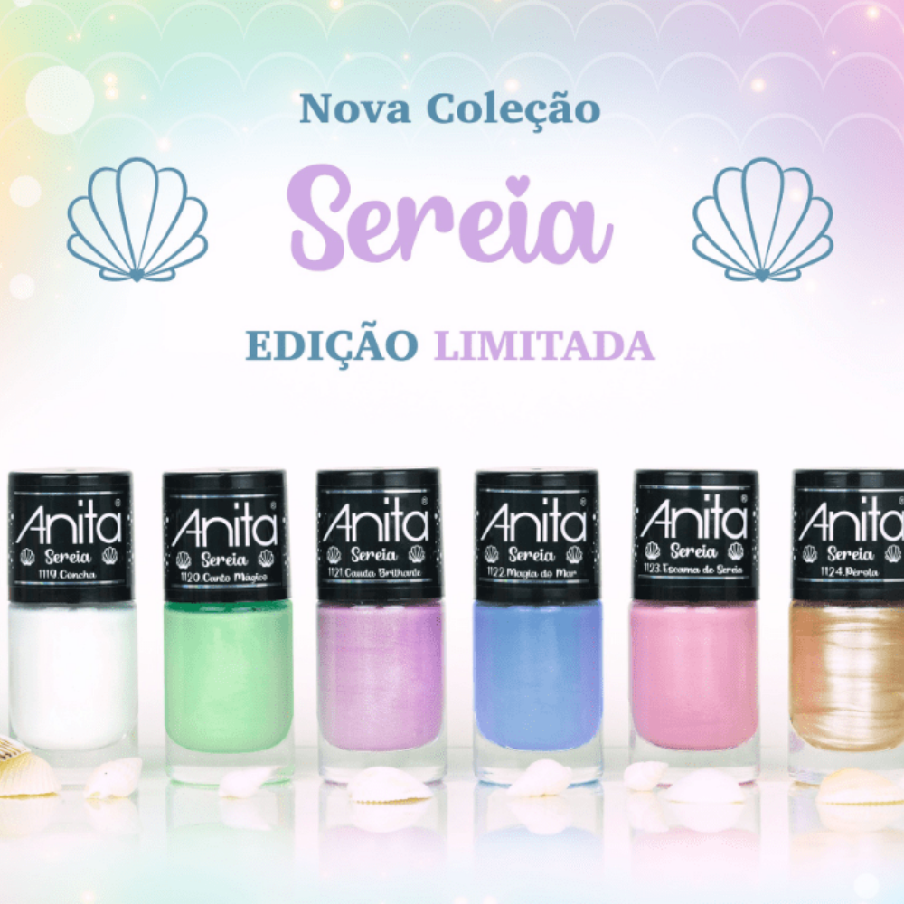 Esmalte Anita Sereia Concha 10ml