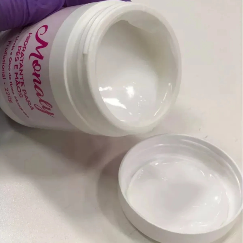 Creme Hidratante Pés E Mãos Monaly 220g