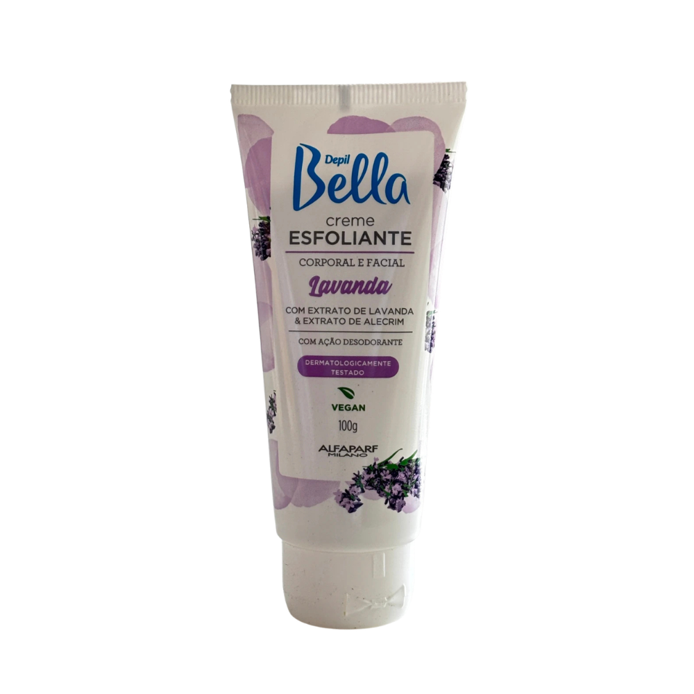 Creme Esfoliante Lavanda Depil Bella 100g