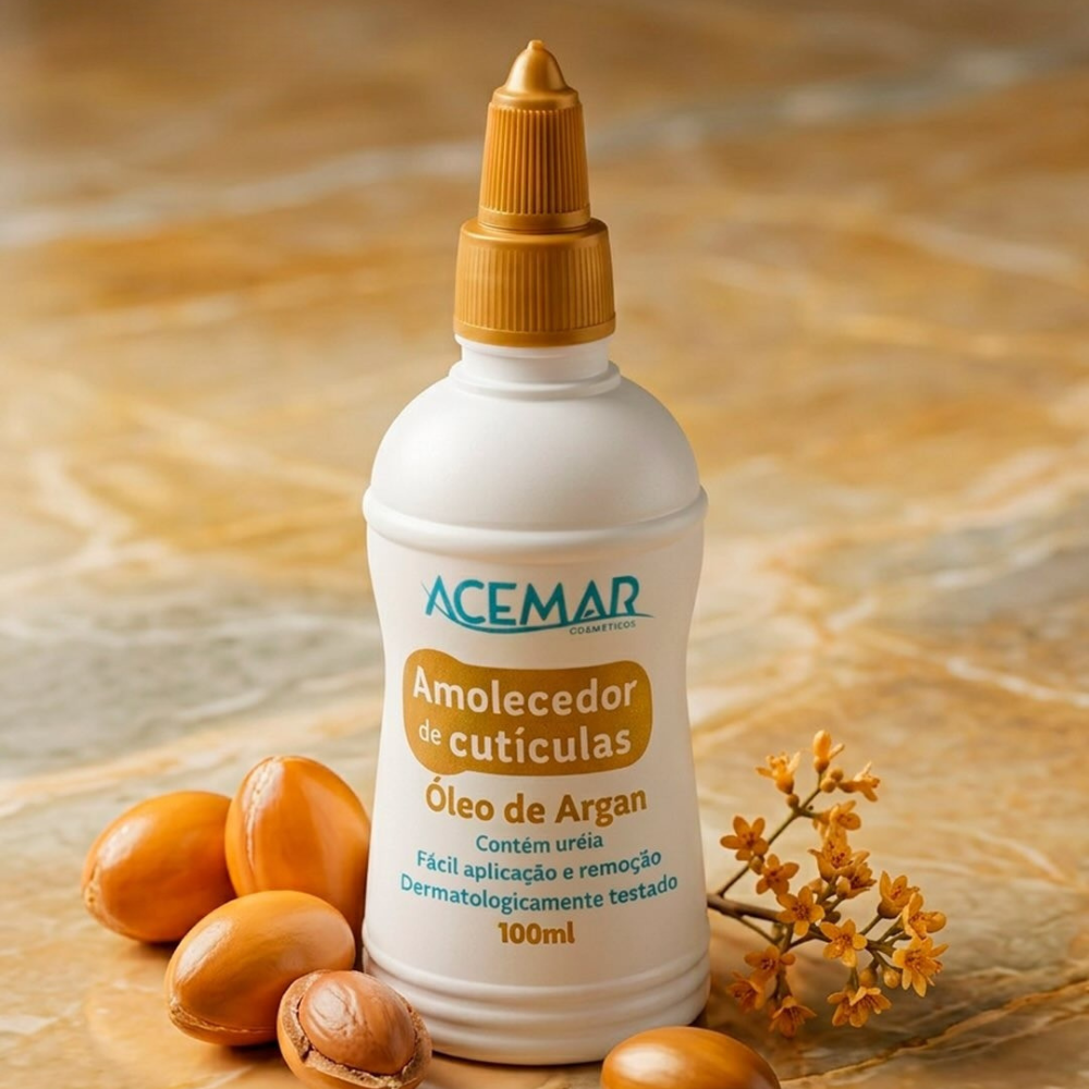 Amolecedor De Cutículas Argan Acemar 100ml