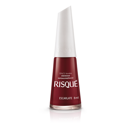 Esmalte Risqué Cremoso Escarlate 8ml