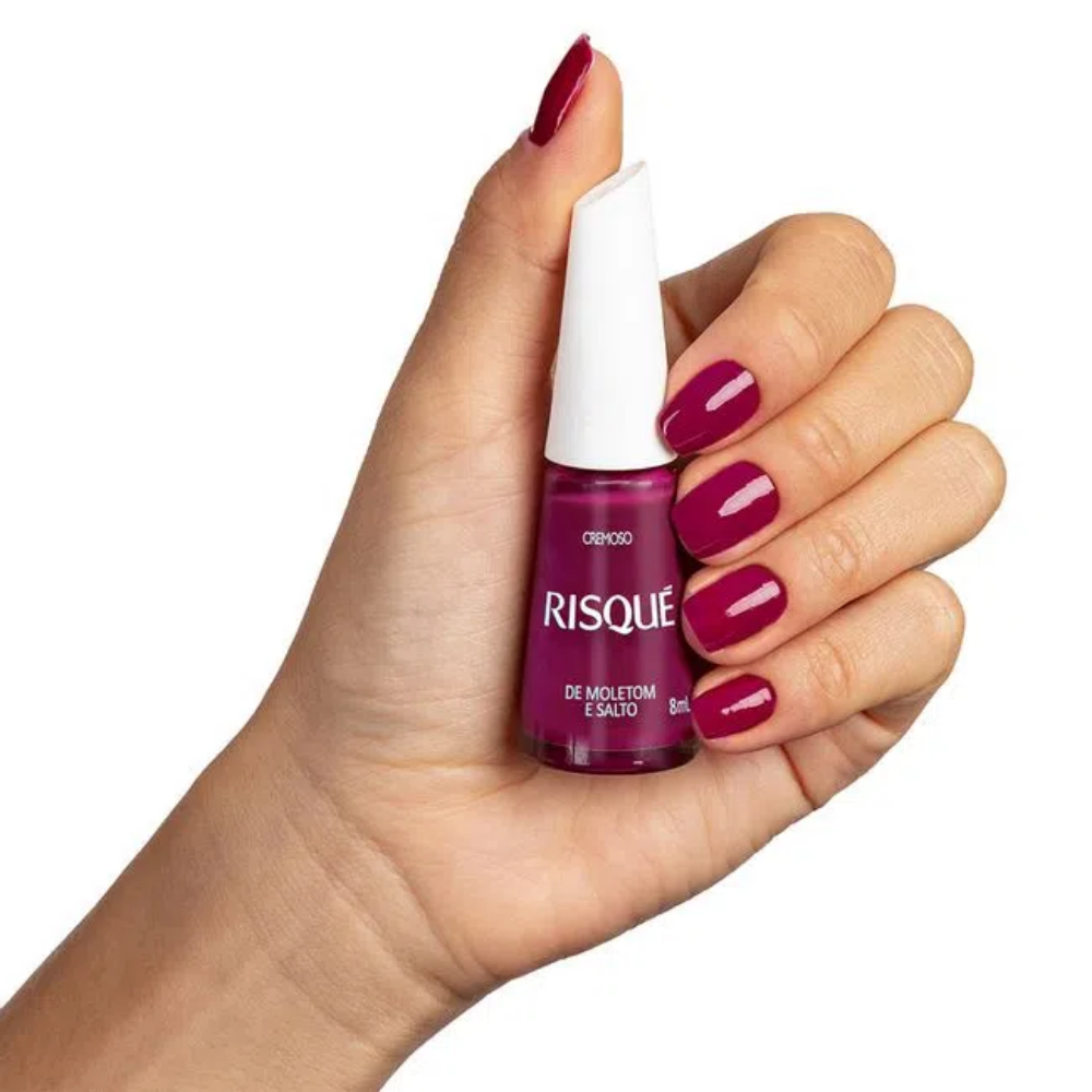 Esmalte Risqué Cremoso De Moletom E Salto 8ml