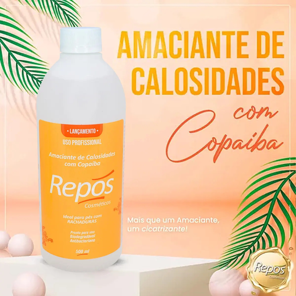 Amaciante De Calosidades Com Copaíba Repos 500ml