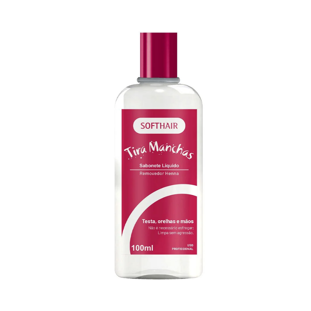 Sabonete Líquido Tira Manchas Henna Softhair 100ml