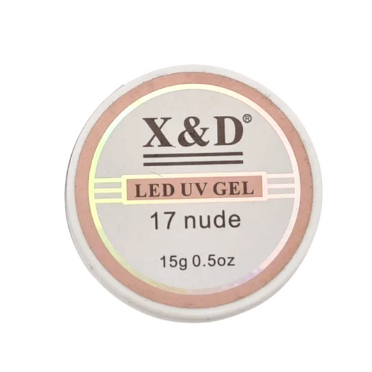 Gel XeD 15g Nude 17 - Nude #17 - Tradicional