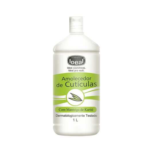 Amolecedor De Cutículas Com Manteiga De Karité Ideal 1L