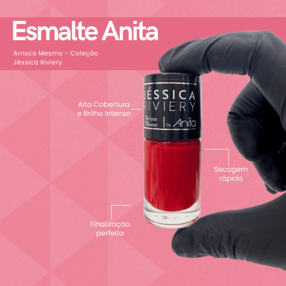 Esmalte Jéssica Riviery by Anita Arrisco Mesmo 10ml