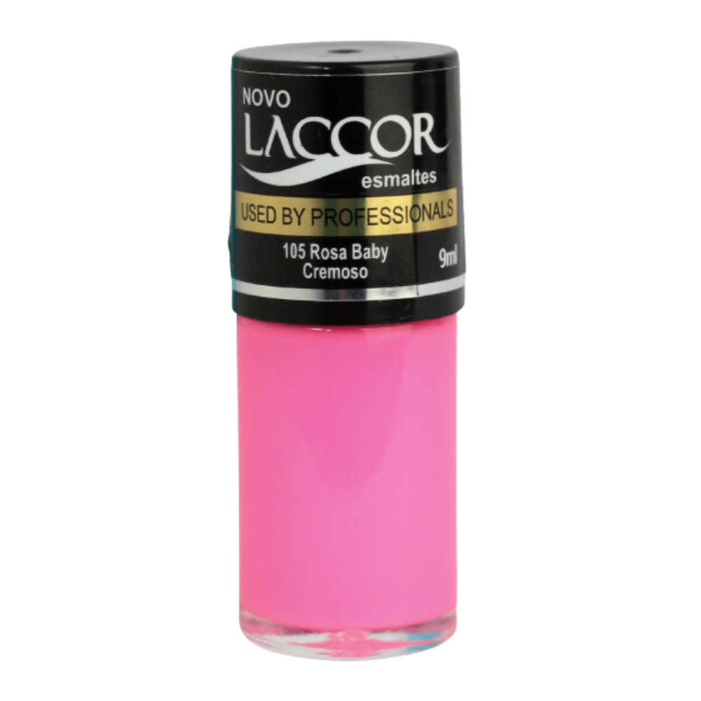 Esmalte Laccor Cremoso Rosa Baby 9ml