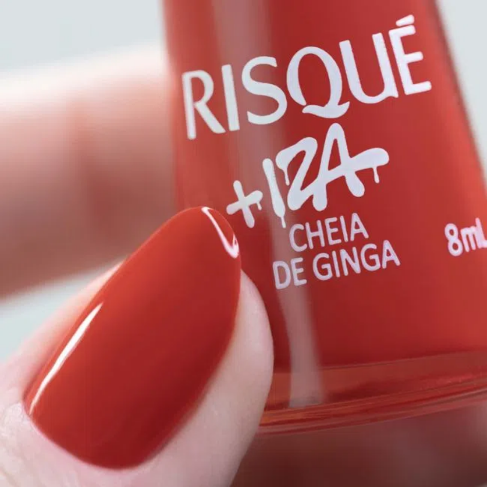 Esmalte Risqué Cremoso Cheia De Ginga 8ml