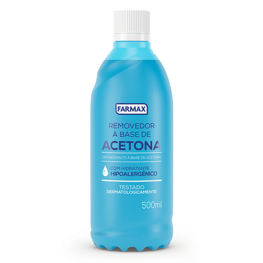 Acetona Hipoalergênica 500ml Farmax