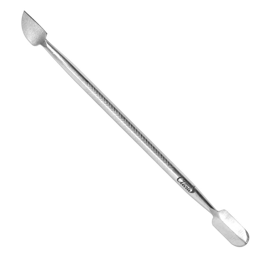 Espátula Inox Dupla Para Cutícula Profissional Line Santa Clara
