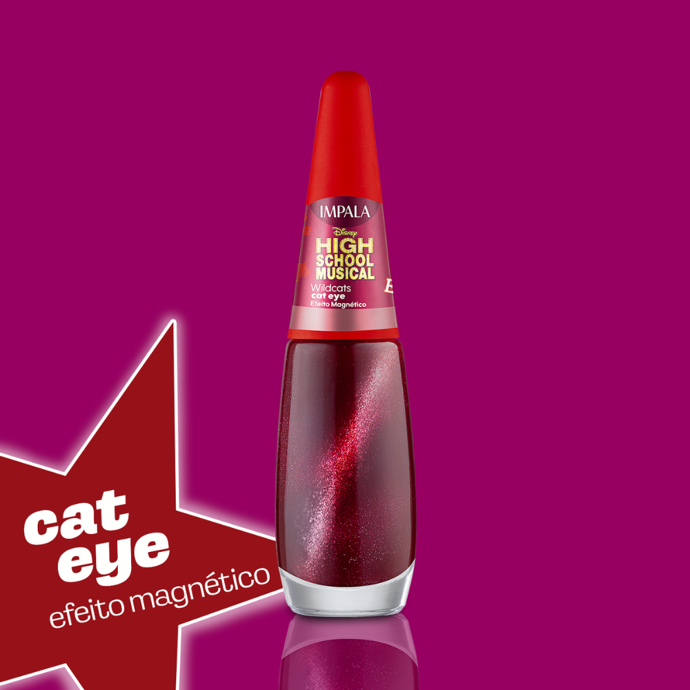 Esmalte Impala Cat Eye Disney Channel Wildcats7,5